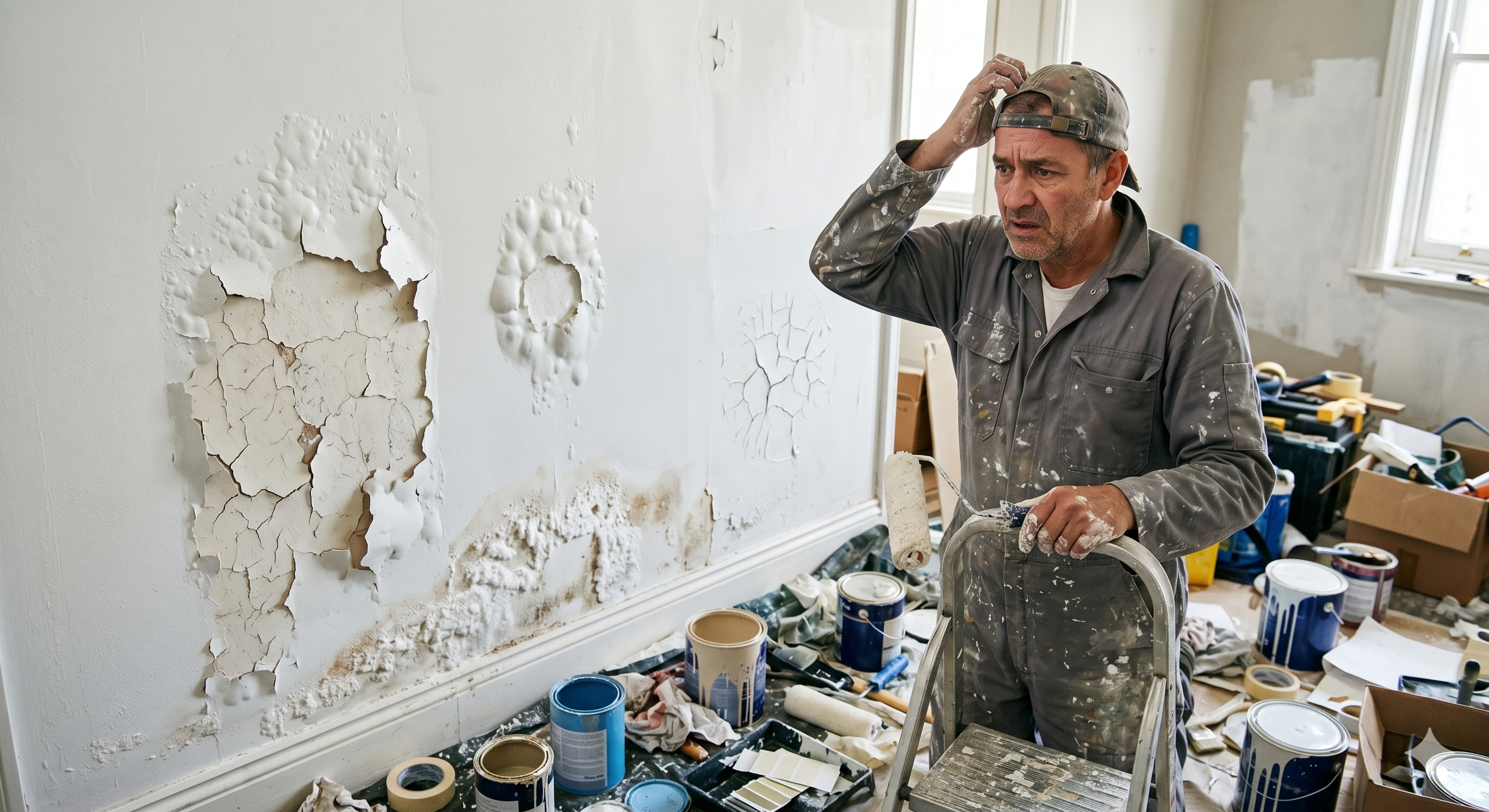 Pintura com problema